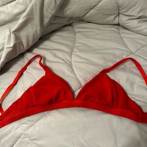 Skims red bralette